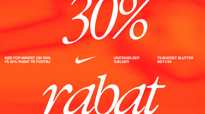 Nike Factory Store - udsalg hos Nike - spar ekstra 30% på sko 